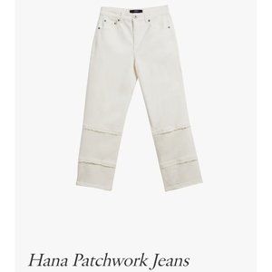 Universal Standard Hana white denim - size 8